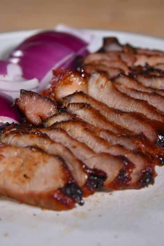 Grilled Char Siu Pork by PlugNGrill Turbo E Outdoor Electrci Grill