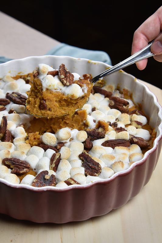 Sweet Potato Casserole by Turbo E Outdoor Grill