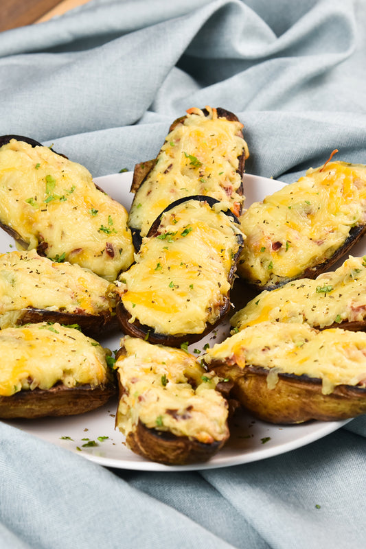 Twice-Baked Bacon Potatoes by Turbo E Outdoor Grill