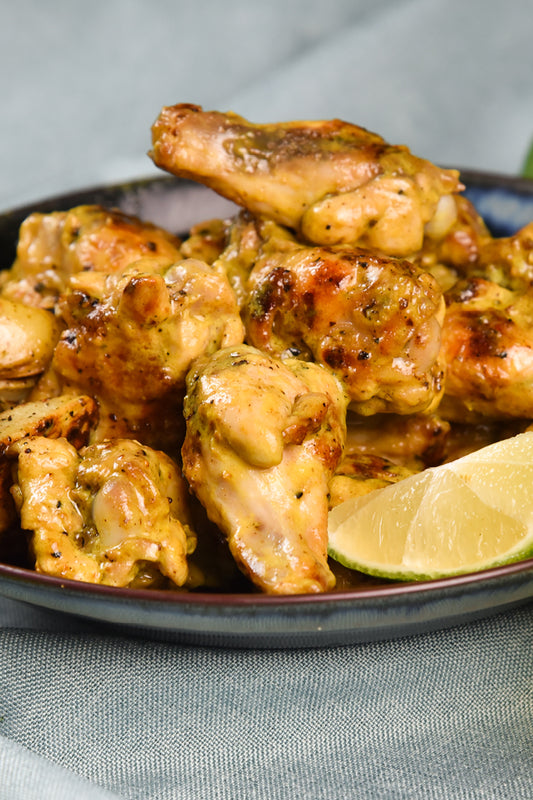 Grilled Lemon Pepper Chicken Wings by Turbo E