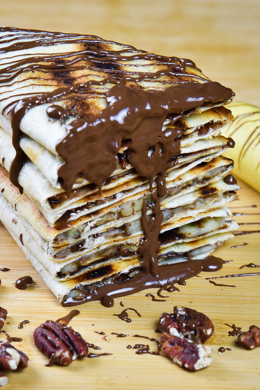 Banana Chocolate Quesadilla by Turbo E