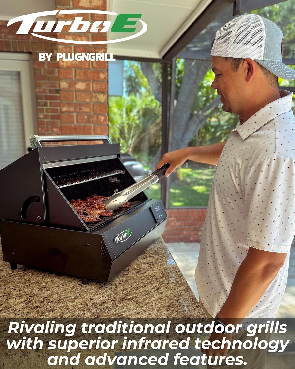 Turbo E Electric Outdoor Grill